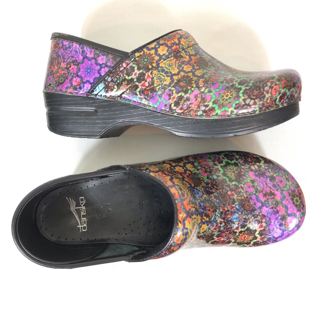 Dansko Spring Summer Floral Clog, 40
